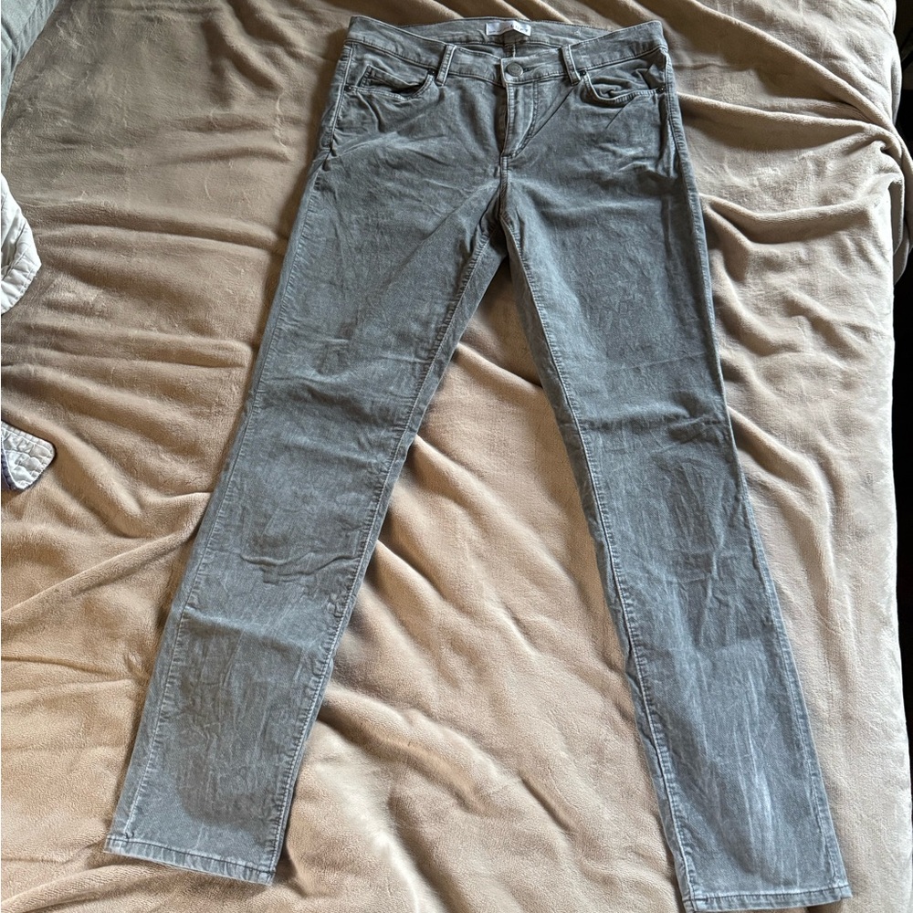 LOFT Women's Gray Skinny Jeans